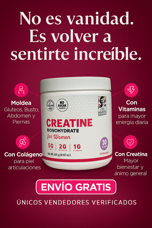 ✨ Creatina™ For Women I Formula Natural para Curvas & Tonificación